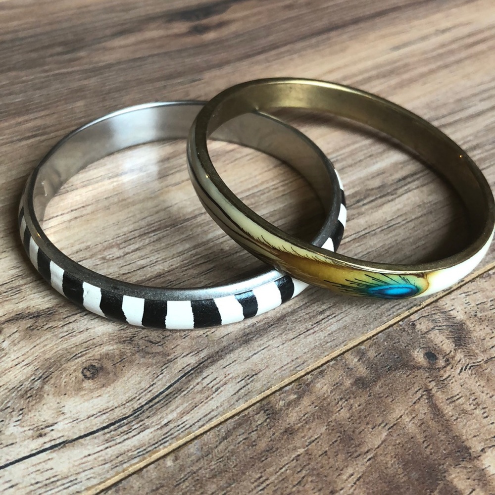 Set of two Bangle Bracelets